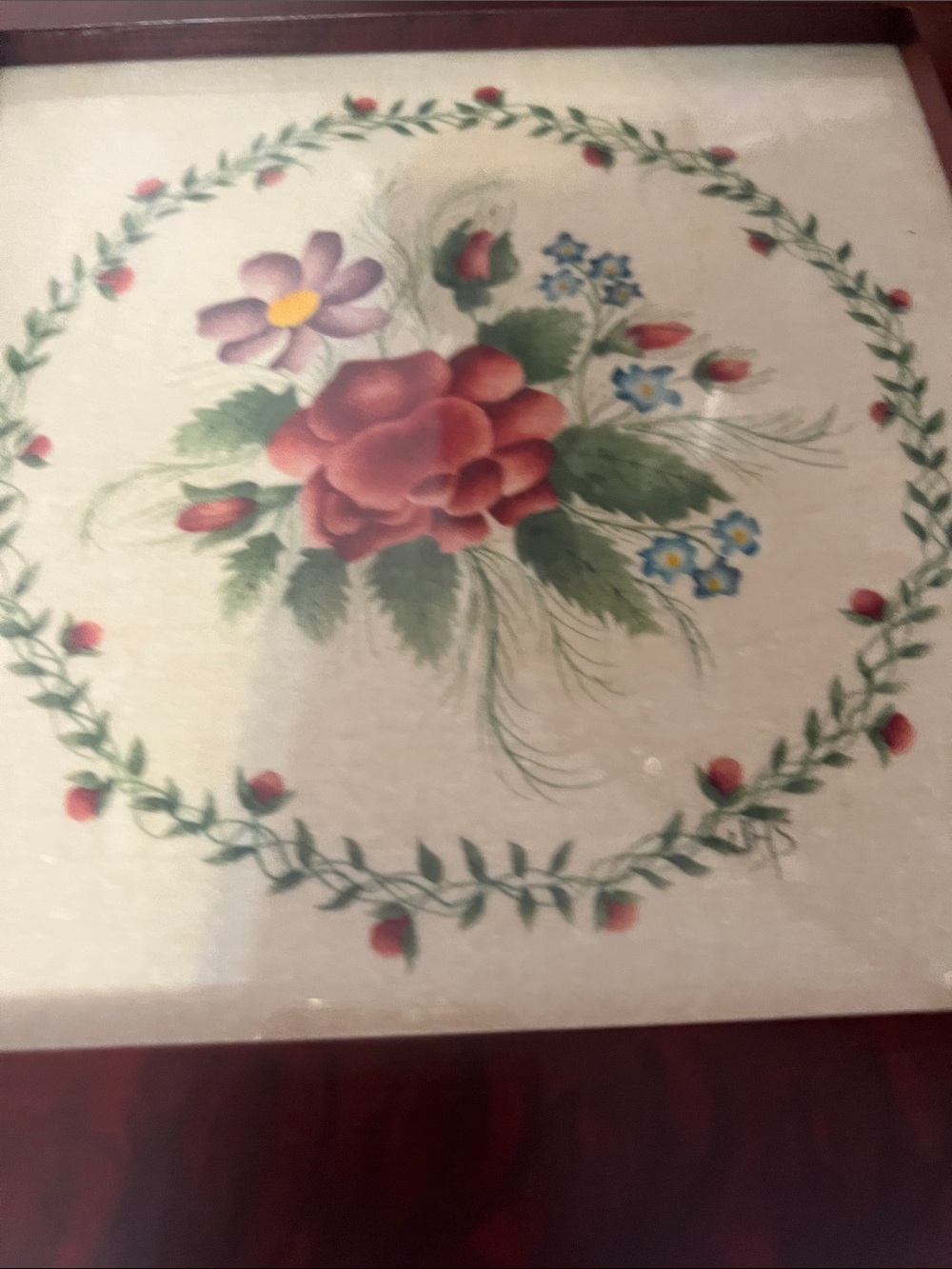Vintage Theorem Floral Wall Art - Picture 3 of 5